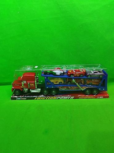 Игрушки: Автовоз Мак Тачки машина игрушка детская🚛 Комплектация товара — 9