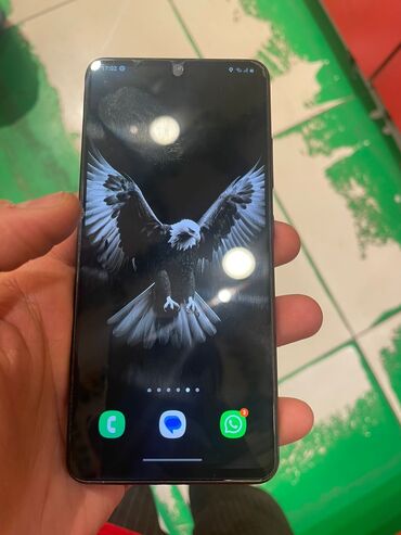 samsung 2 ci el telefon fiyatları: Samsung Galaxy A32, 32 GB, rəng - Boz, İki sim kartlı, Barmaq izi, Face ID