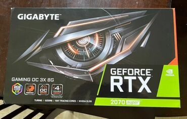 Видеокарты: Видеокарта Gigabyte GeForce RTX 2070 Super, 8 ГБ, Б/у