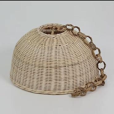 bambu: Təbii lifdən hazırlanmış asma abajur/лампа плафонları - Material — 10