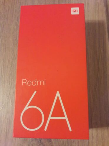 sumqayıt telefonlar: Xiaomi Redmi 6A, 16 GB, rəng - Qara, 
 İki sim kartlı