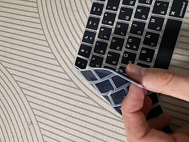 Техника и электроника: Силиконовая накладка на клавиатуру для MacBook Air любой диагонали — 2