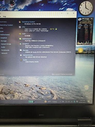 Ostali laptopovi i netbook računari: Fujitsu Lifebook 8GB SSD Kamera Hdmi Procesor I5 8TH FHD IPS — 9