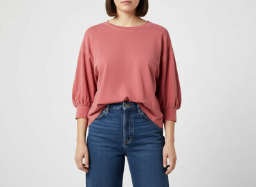 włoskie bluzki lniane: Wiya, Women's blouse, size XL