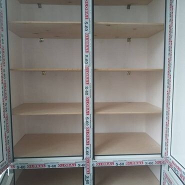 Digər mebel: Balkon üçün plastik şkafların yığılması və quraşdırılması Ağ rəngdə 90 — 11