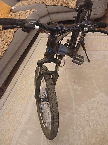 kross velosipēdi: CROSS dağ velosipedi - Çərçivə: yüngül alaşımlı, qara-gümüş rəngdə — 5