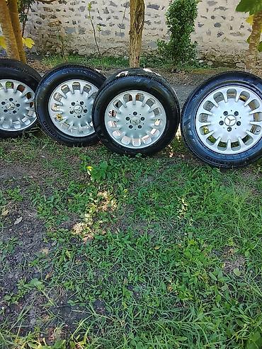 avto aksesuarlar topdan satış: Mercedes-Benz üçün 4 ədəd yüngül lehimli disk və təkərlər. Təkərkər — 1