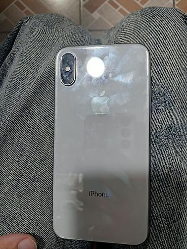 iphone satis: IPhone X, 64 GB, Gümüşü, Face ID — 2