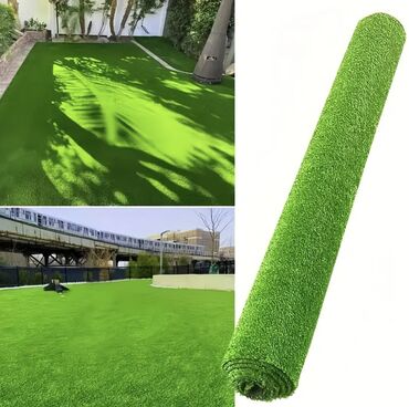 Süni güllər: Süni qazon, kovralit, dekor — Green_Layn 🌱 Süni qazon – Təbii görünüş — 25