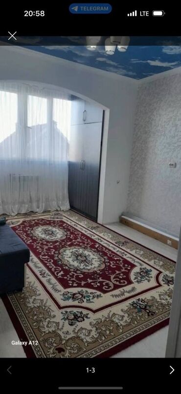 недостроенные дома в бишкеке: 55 м², С мебелью