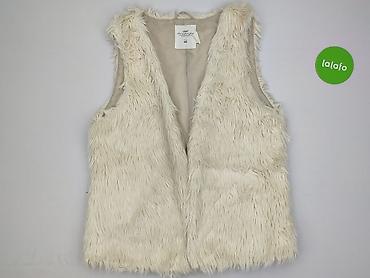 parki z futrem: H&M L.O.G.G., Kamizelka damska, rozmiar L — 2
