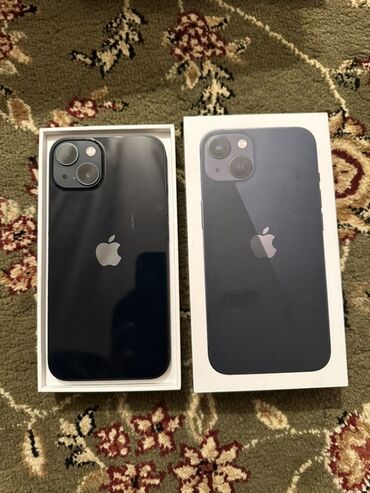 продаю микрофон: IPhone 13, Б/у, 128 ГБ, Midnight, Коробка, 78 %