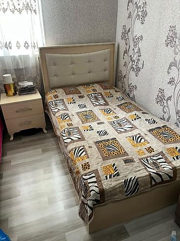 carpayi tek: Tək nəfərlik çarpayı və tumba dəsti (matras var) 150azn - Ölçü — 1
