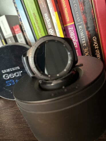 samsung gear s2: İşlənmiş, Smart saat, Samsung, Sensor ekran, rəng - Qara