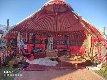 Аренда юрт: Аренда юрты, Каркас Деревянный, 85 баш, Казан, Посуда, С полом — 6