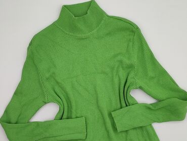 koszulka z prazkowanej dzianiny: Aga, Golf damski, rozmiar XL