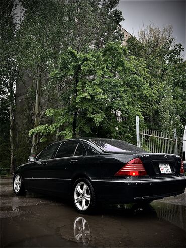 мерседес черный: Mercedes-Benz S 430: 2001 г., 4.3 л, Автомат, Бензин, Седан