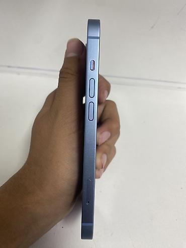 Apple iPhone: IPhone 13, Б/у, 128 ГБ, Голубой, Кабель, 79 % — 9