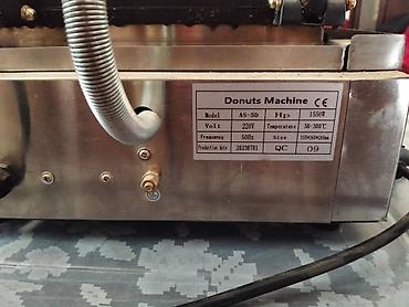 Restoran, kafe avadanlığı: Satılır peşəkar ponçik bişirən aparat (Donuts Machine, model AS-5D) — 6