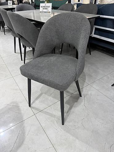 куонный гарнитур: Обеденный комплект: стол 160/90 + 6 стульев !можно в рассрочку! - — 5