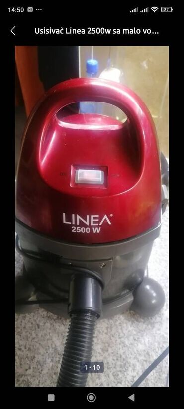 jolinesse c: Usisivač LINEA 2500 W sa malo vode ispravan dobar
 Mirjevo