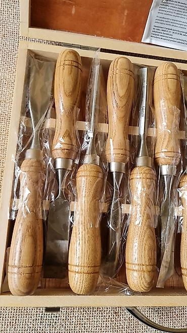 strugarski alati: Set za rezbarenje drveta KRAFT Werkzeuge – 12 delova - Komplet alata — 3