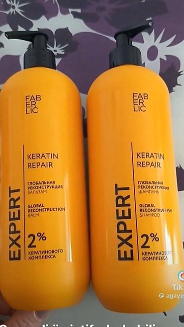 xonca aksesuarları: Faberlic Expert Keratin Repair dəsti - Məhsul: Keratin Repair Global — 1