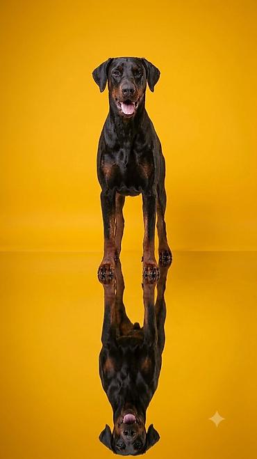 afçarka itləri: Doberman, 1 il, Erkək, Cütləşmə üçün — 4
