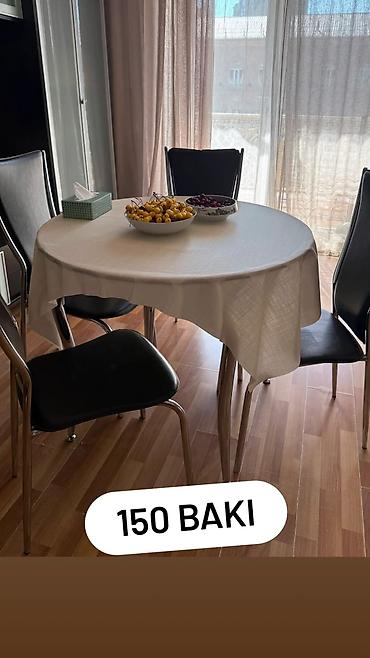 acilan stollar: Mətbəx stol stulu susəli 150 azn Briliyant x. Un yasamal - Masa — 1