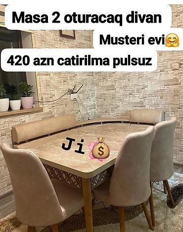 oturan stullar: Masa desti rəng seçimi var — 1