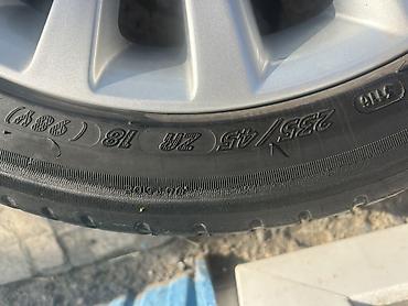 4a fe: Комплект колес Toyota на литых дисках + летние шины Michelin - — 2