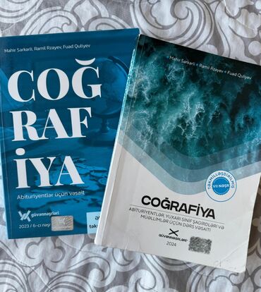 Coğrafiya güvən dərslik
Səliqəli istifadə olunub,içi yazılı deyil