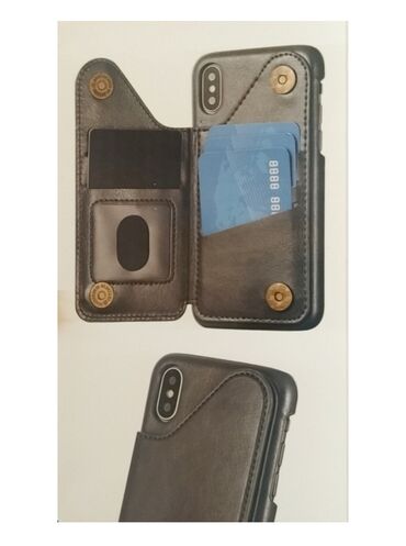 чехол для sony xperia в Азербайджан | Sony: Чехол для Iphone X с отсеками для карточек . Новый . Iphone X üçün
