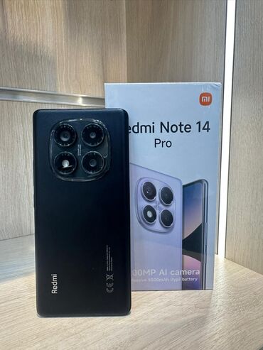 Redmi: Satılır: Smartfonlar 1) Xiaomi Redmi Note 14 Pro. - 200MP AI kamera — 4