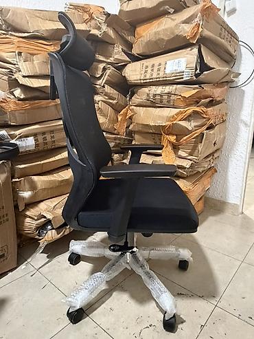 herman miller: Офисное кресло эргономичное, черное - Спинка из дышащей сетки с — 2