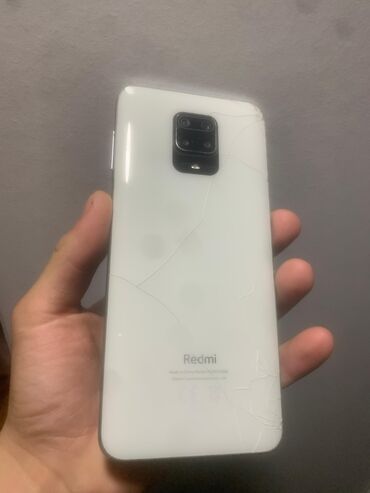 mebel ici qabyuyan: Redmi Note 9 Pro, 128 GB, rəng - Ağ, Barmaq izi, Face ID