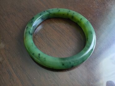 Браслеты: Браслет нефритовый белый,. темно-зеленый — 11