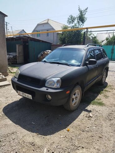 самая дешевая машина в бишкеке: Hyundai Santa Fe: 2002 г., 2.4 л, Автомат, Газ