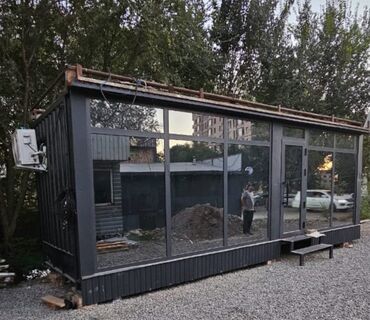 продажа готовых домов из клееного бруса: ПРОДАЕТСЯ 18квметРОВЫе модульное здание, выполненное в современном