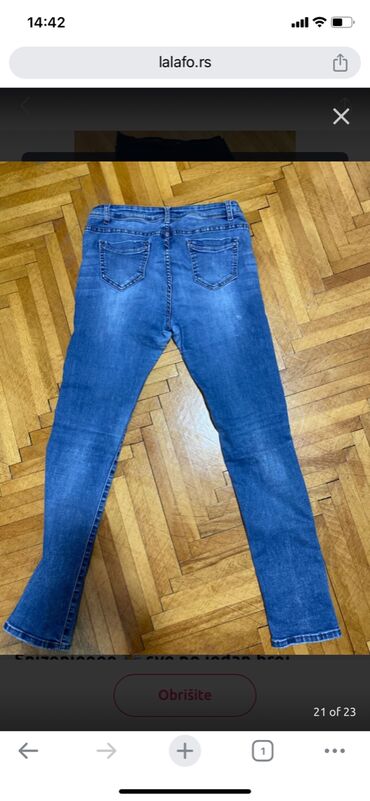 Farmerke: Pantalone, farmerke, trenerke,helanke🎉 snizenjee… sve po jedan model — 11