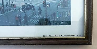 Slike i ramovi: London Picadilli Circus, H. Moss. Čuveni vintage otisak. COCA-COLA — 3