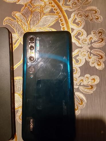 ayfon 10: Xiaomi Mi Note 10, rəng - Mavi, 
 Barmaq izi — 1