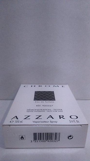 Parfemi: AZZARO CHROME EDT100ML TSTR | Azzaro Chrome edt100ml tstr. Original — 6