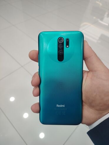 xiaomi mi 9 lite 128gb qiymeti: Xiaomi Redmi 9, 32 ГБ, цвет - Зеленый, 
 Две SIM карты