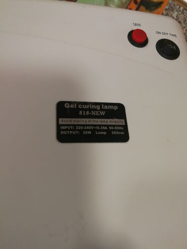 UV i LED lampe za nokte: Lampa za nokte Gelcuring profi. Ispravna
 Mirjevo — 5