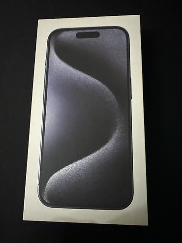 Apple iPhone: IPhone 15 Pro, 128 GB, Blue Titanium, Barmaq izi, Face ID, Sənədlərlə — 7