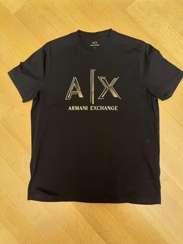 son zeng koynekleri ucun sekiller: Futbolka, Armani Exchange, L, rəng - Qara