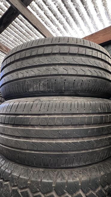 Шины: Шины 235 / 55 / R 17, Лето, Б/у, Пара, Легковые, Китай, Pirelli