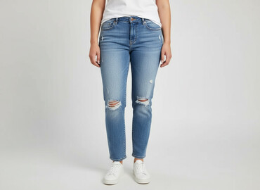 Kobiety: H&M, Jeansy damskie, rozmiar XL