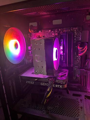 Masaüstü kompüterlər və iş stansiyaları: Gaming PC komplekti – RTX 4060 Ti, Ryzen 5 7600X, 32GB RAM, monitor və — 3